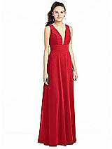 Front View Thumbnail - Parisian Red Thread Bridesmaid UKTH019