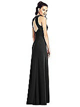 Rear View Thumbnail - Black Thread Bridesmaid UKTH020