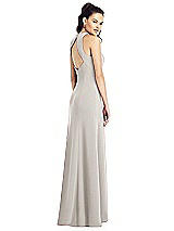 Rear View Thumbnail - Oyster Thread Bridesmaid UKTH020