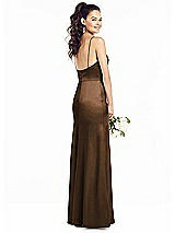Rear View Thumbnail - Latte Thread Bridesmaid UKTH022
