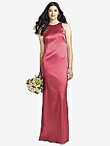 Rear View Thumbnail - Nectar Sleeveless Open Twist-Back Maxi Dress