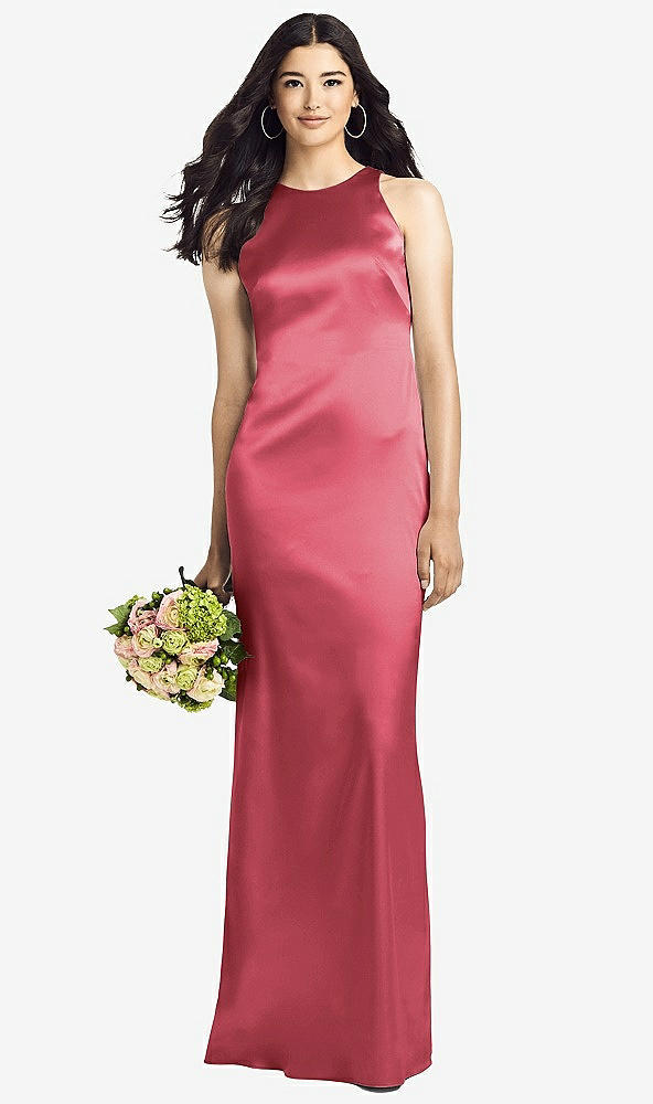 Back View - Nectar Sleeveless Open Twist-Back Maxi Dress