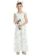 Front View Thumbnail - Bleu Garden Flower Girl Dress FL4070