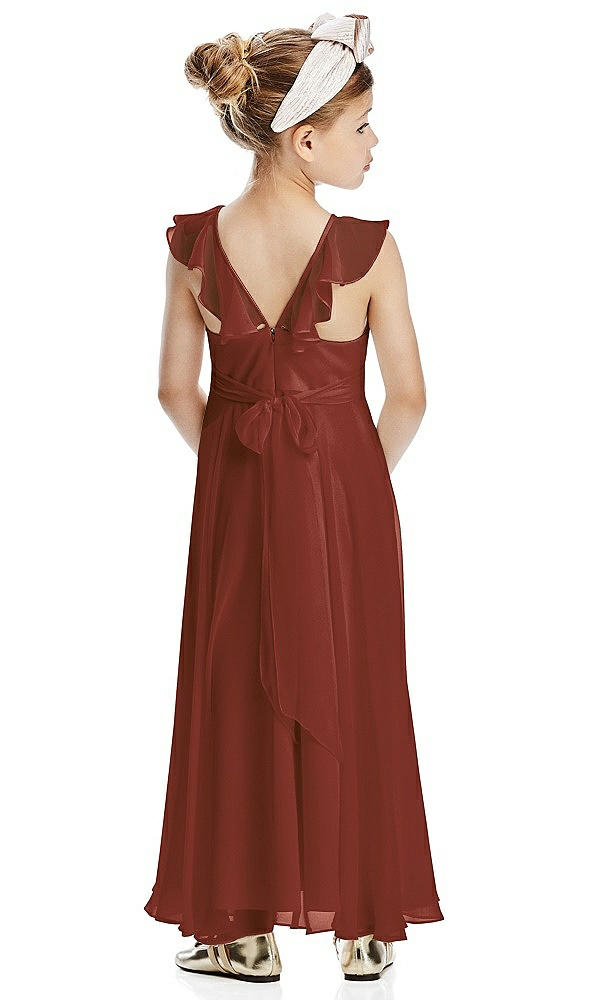 Back View - Auburn Moon Flower Girl Dress FL4070