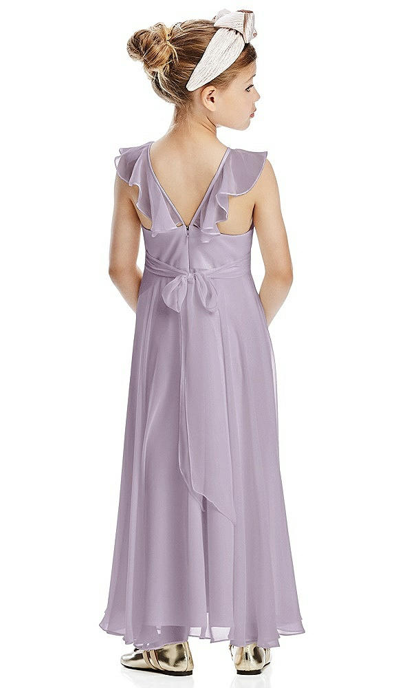Back View - Lilac Haze Flower Girl Dress FL4070