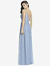 Rear View Thumbnail - Cloudy Deep V-Back Shirred Maxi Dress - Ensley