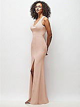 Side View Thumbnail - Cameo Criss-Cross Cutout Back Maxi Dress with Front Slit