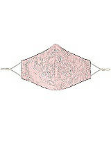 Front View Thumbnail - Rose Rococo Lace Reusable Face Mask