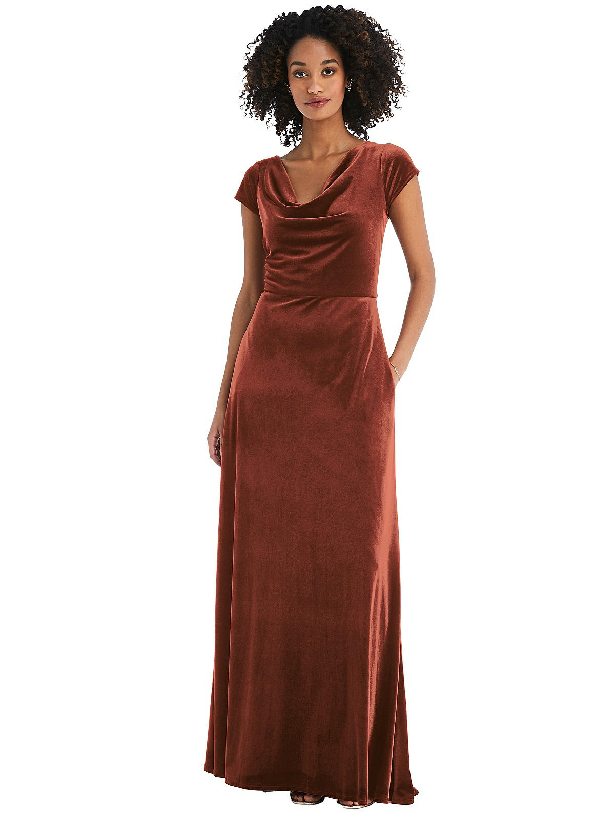 satin maxi dresses for women Rihoas Sage Green Satin Maxi Dress One Shoulder Ruched for Bridesmaid, Wedding Guest, Green / XL