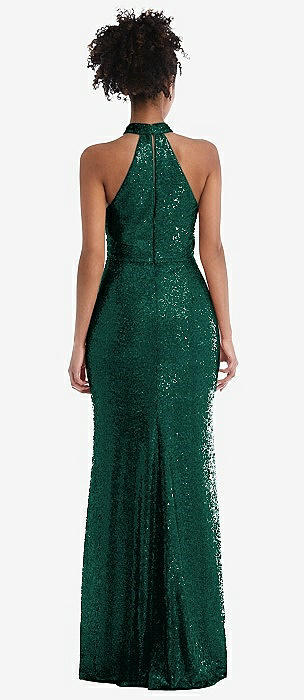 green sparkly bridesmaid dresses Squasht Long Sleeve Shift Dress V-neck/ Scoop Neck Black Rib - Size XS, Small main image 0