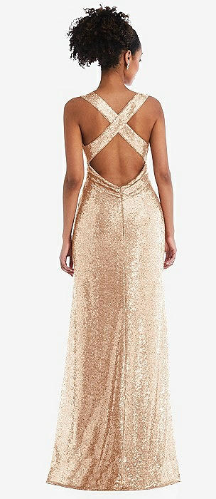 Rose Gold Maxi Bridesmaid Dresses Rose Gold Maxi Bridesmaid Dresses