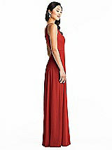 Side View Thumbnail - Poppy Red Bella Bridesmaids Dress BB130