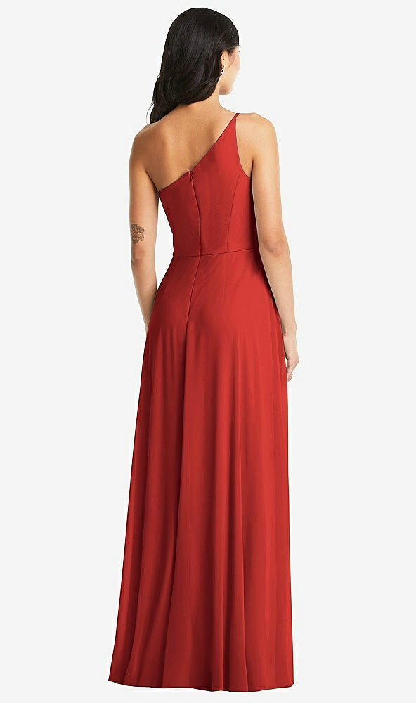 Back View - Poppy Red Bella Bridesmaids Dress BB130