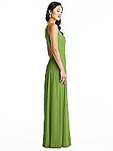 Side View Thumbnail - Peridot Green Bella Bridesmaids Dress BB130