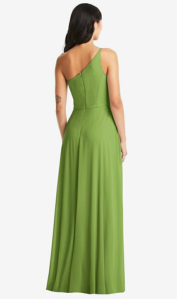 Back View - Peridot Green Bella Bridesmaids Dress BB130