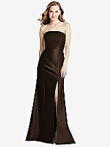 Front View Thumbnail - Espresso Bella Bridesmaids Dress BB133
