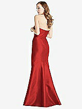 Rear View Thumbnail - Poppy Red Bella Bridesmaids Dress BB133