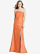 Front View Thumbnail - Portofino Orange Bella Bridesmaids Dress BB133