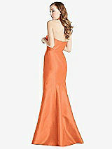 Rear View Thumbnail - Portofino Orange Bella Bridesmaids Dress BB133
