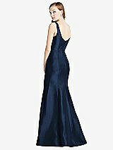 Rear View Thumbnail - Midnight Navy Bella Bridesmaids Dress BB135
