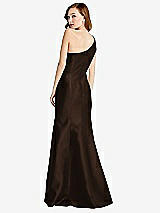Rear View Thumbnail - Espresso Bella Bridesmaids Dress BB137