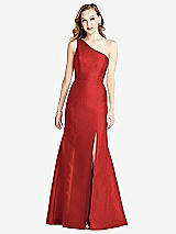 Front View Thumbnail - Poppy Red Bella Bridesmaids Dress BB137