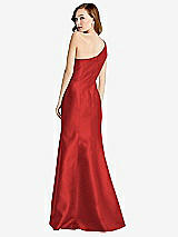 Rear View Thumbnail - Poppy Red Bella Bridesmaids Dress BB137