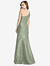 Rear View Thumbnail - Sage Bella Bridesmaids Dress BB137