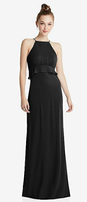 sachin and babi light blue dress Women's Fall Empire Waist Maxi Dress