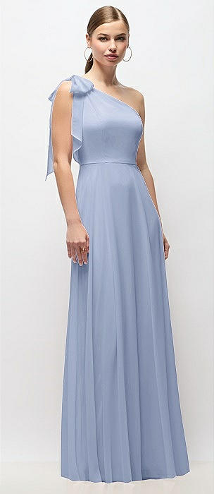 Sky Blue One Shoulder Bridesmaid Dresses Sky Blue One Shoulder Bridesmaid Dresses