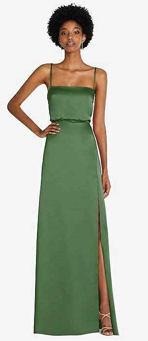 green emerald velvet dress Ellie Forest Green Strapless Mini Dress - US 12