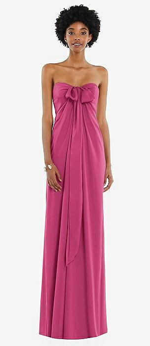 Dessy Tea Rose Bridesmaid Dresses
