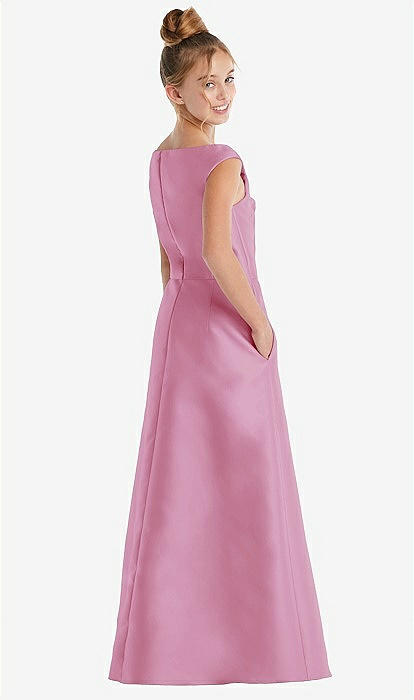 out of the box bridesmaid dresses Long Chiffon Off the Shoulder Gray Mismatched Bridesmaid Dresses  Cheap|Sheergirl.com – SheerGirl