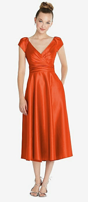 tangerine tango bridesmaid dresses ColsBM Giselle