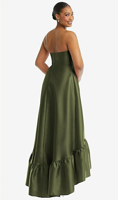 blue dress for baby girl Yvette Slip Maxi Dress with Asymmetrical Hem / Sage | Meshki