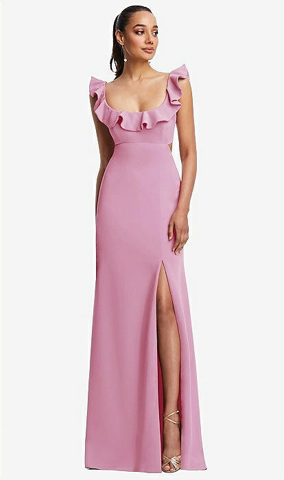open lace back dress Jovani 23109 Size 4 Neon Pink Short Fitted Sequin Backless Corset Home