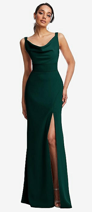 Evergreen Natural Waist Bridesmaid Dresses
