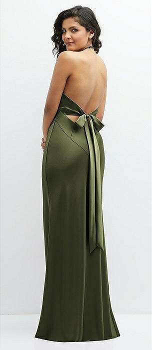 Olive Green Bias Dress Bridesmaid Dresses Olive Green Bias Dress Bridesmaid Dresses