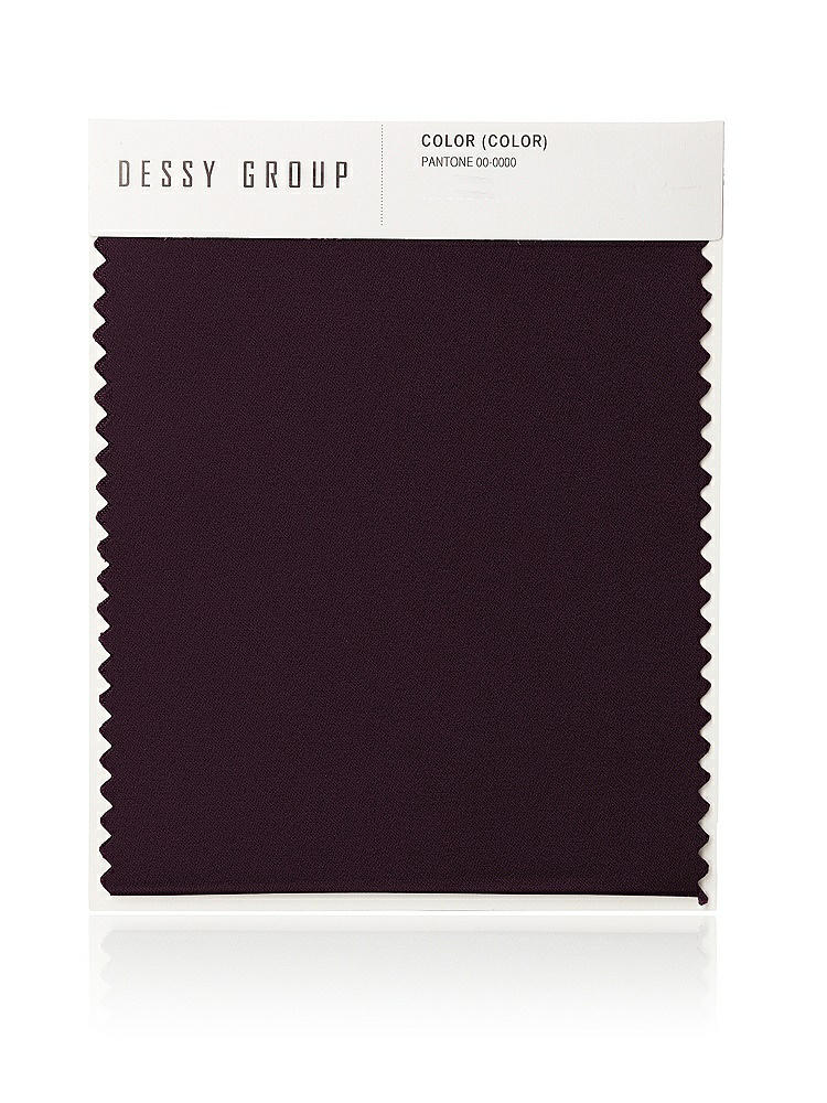 Front View - Deep Plum Neu Stretch Charmeuse Swatch