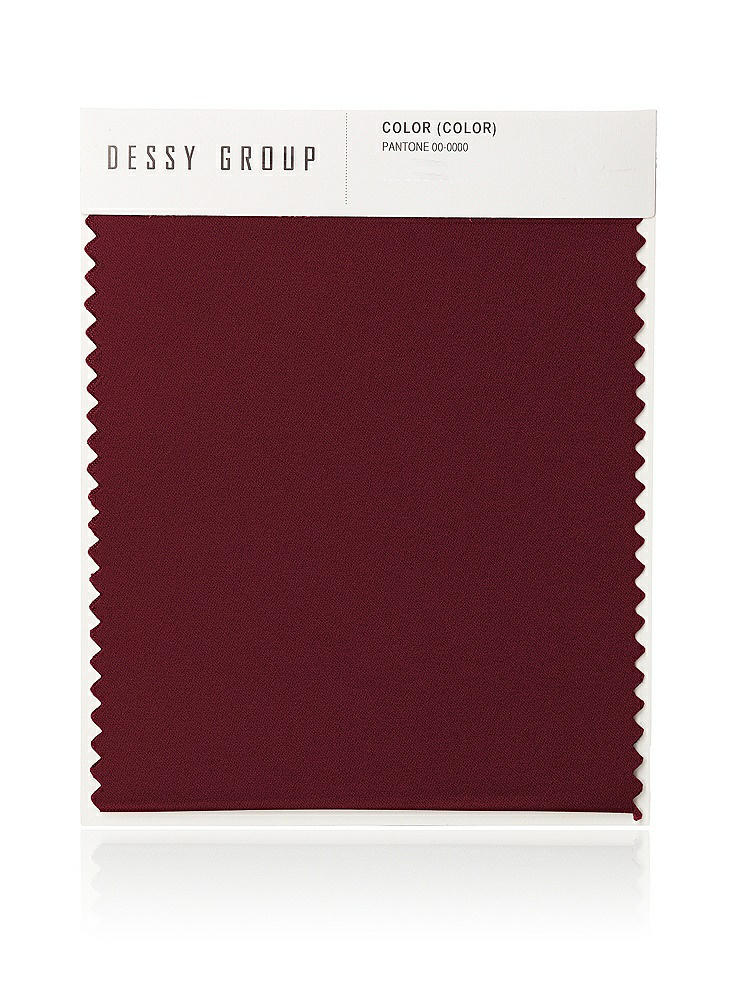 Front View - Cabernet Neu Stretch Charmeuse Swatch