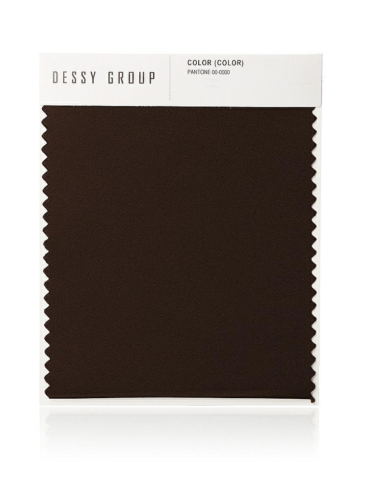 Front View - Espresso Neu Stretch Charmeuse Swatch