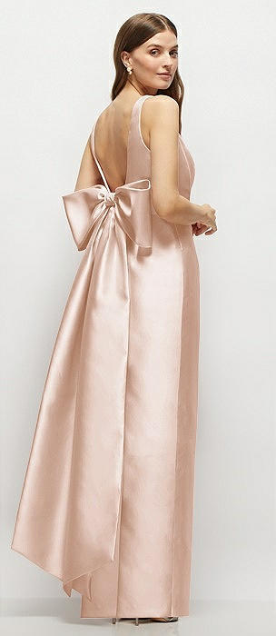 Alfred Sung Cameo Bow & Tie Bridesmaid Dresses