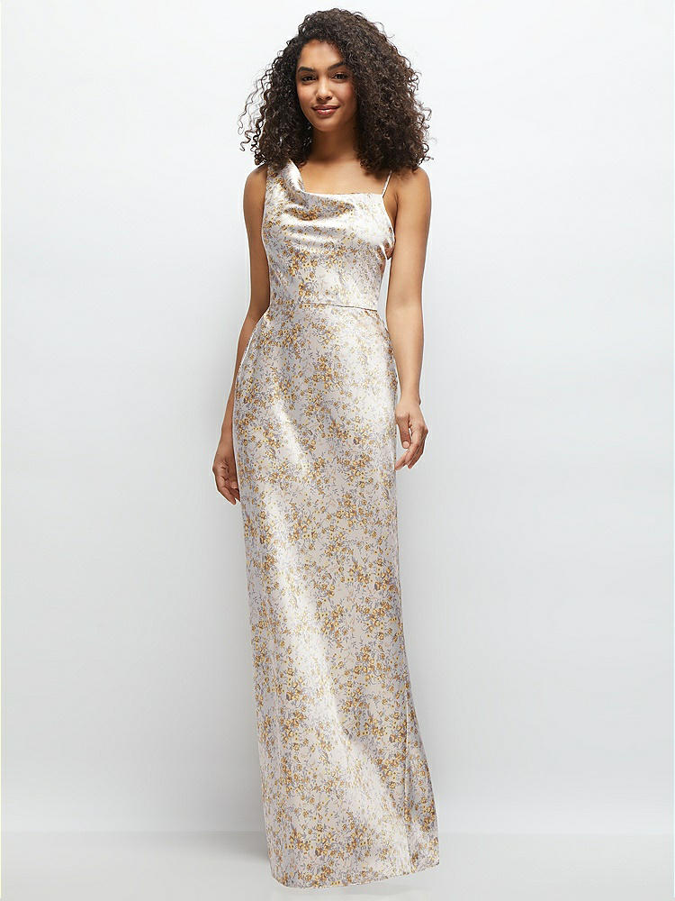 fitted lace wedding dress Sky Linen Maxi Dress main image 1