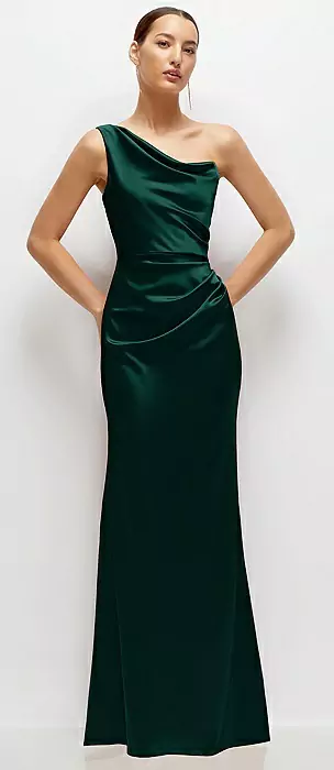 satin dresses with long sleeves Petal and Pup Women's Ilyana Sleeve Maxi Dress acetate Style:Halter the gown shimmers with Customized Retro Lace Mermaid