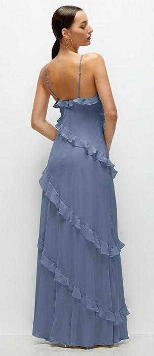 Larkspur Blue Slip Dress Bridesmaid Dresses
