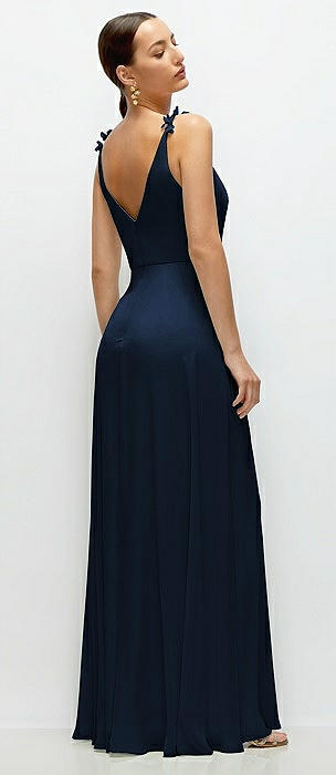 preppy navy bridesmaid dresses Off the Shoulder Royal Blue Sexy Mermaid Long Bridesmaid Dresses, WG42 –  Wish Gown main image 0