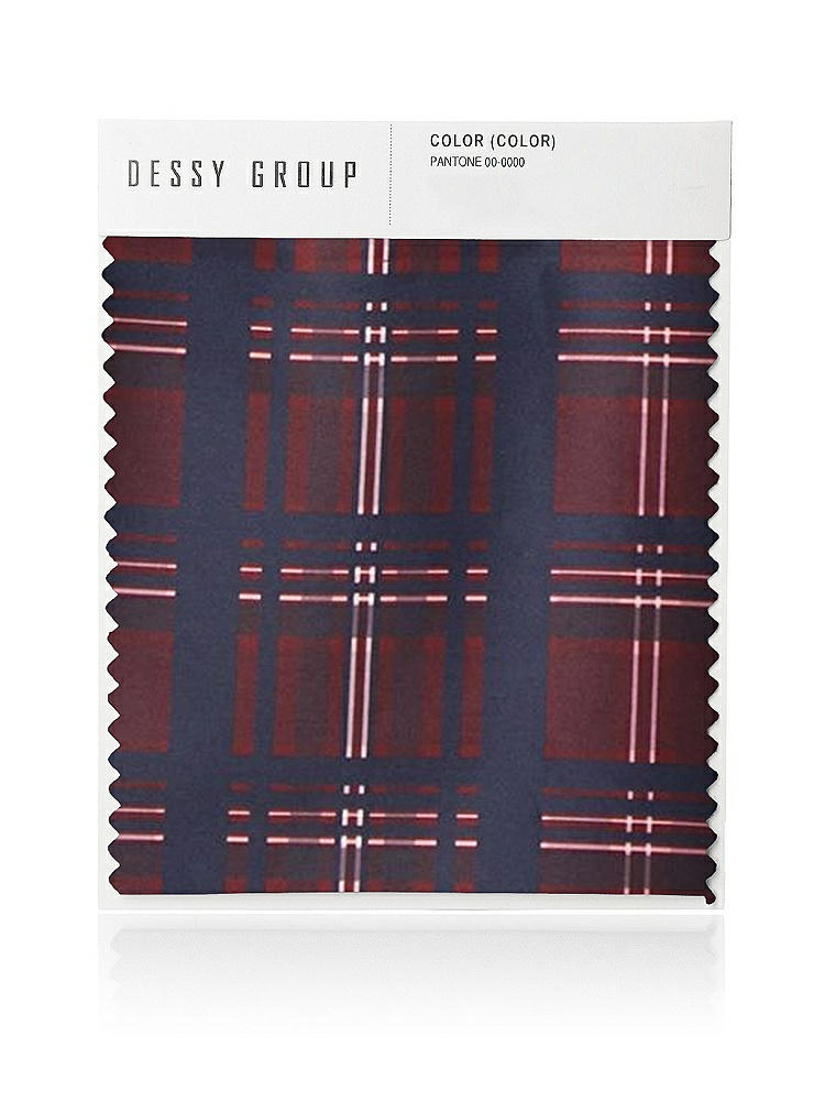 Front View - Cabernet Midnight Tartan Alba Tartan Swatches