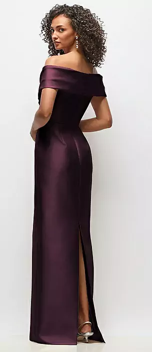 dark purple casual dress Girls Dark Purple Cotton Blend Solid A-line Casual Knee Length Dress