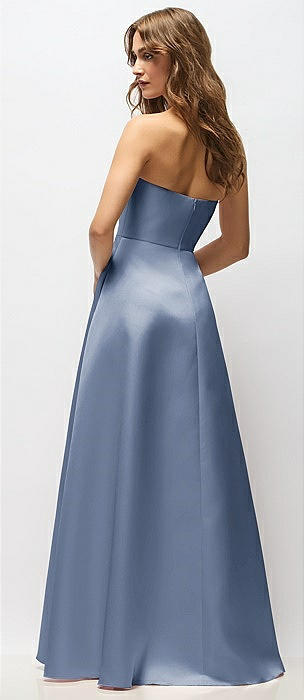Larkspur Blue Full Skirt Bridesmaid Dresses