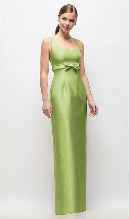 empire waist silk dress Green Grecian One Shoulder Empire Waist Formal Prom Evening Dress HB148A Size 16 / Other